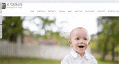 Desktop Screenshot of jeportraits.com