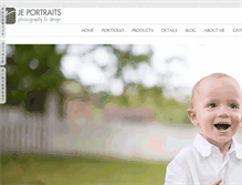 Tablet Screenshot of jeportraits.com